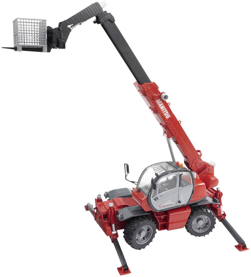 Bruder Landwirtschafts Modell Manitou Teleskoplader MRT 2150 Fertigmodell Spezialfahrzeug Modell