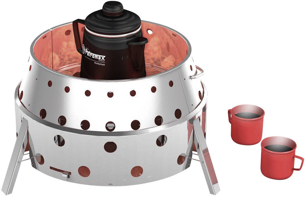 Petromax Atago Grill, Ofen, Feuerschale Grillrost Holzkohle-Grill klappbar Grill-Fläche (Durchmesser)=420 mm Edelstahl