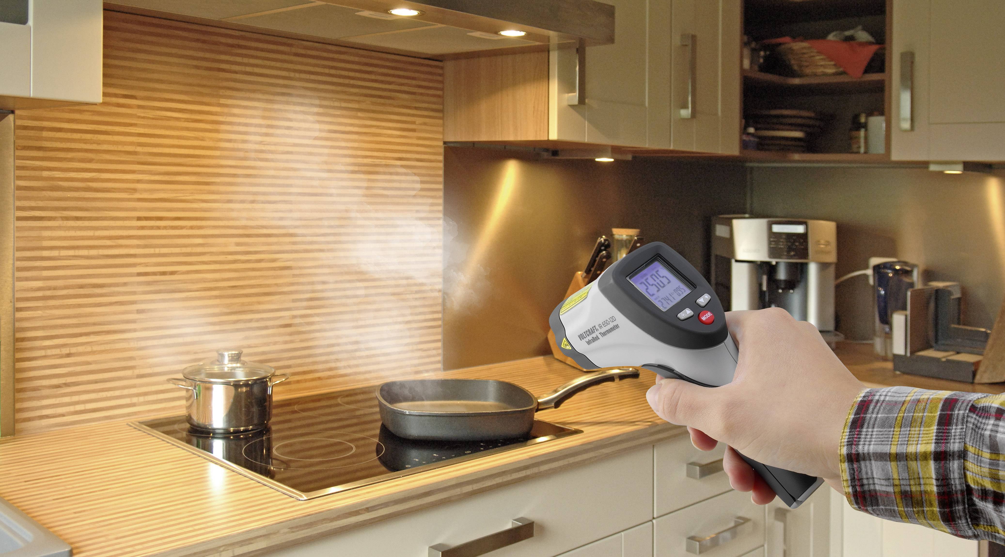 VOLTCRAFT IR 260-8S Infrarot-Thermometer Optik 8:1 -30 - +260°C Pyrometer