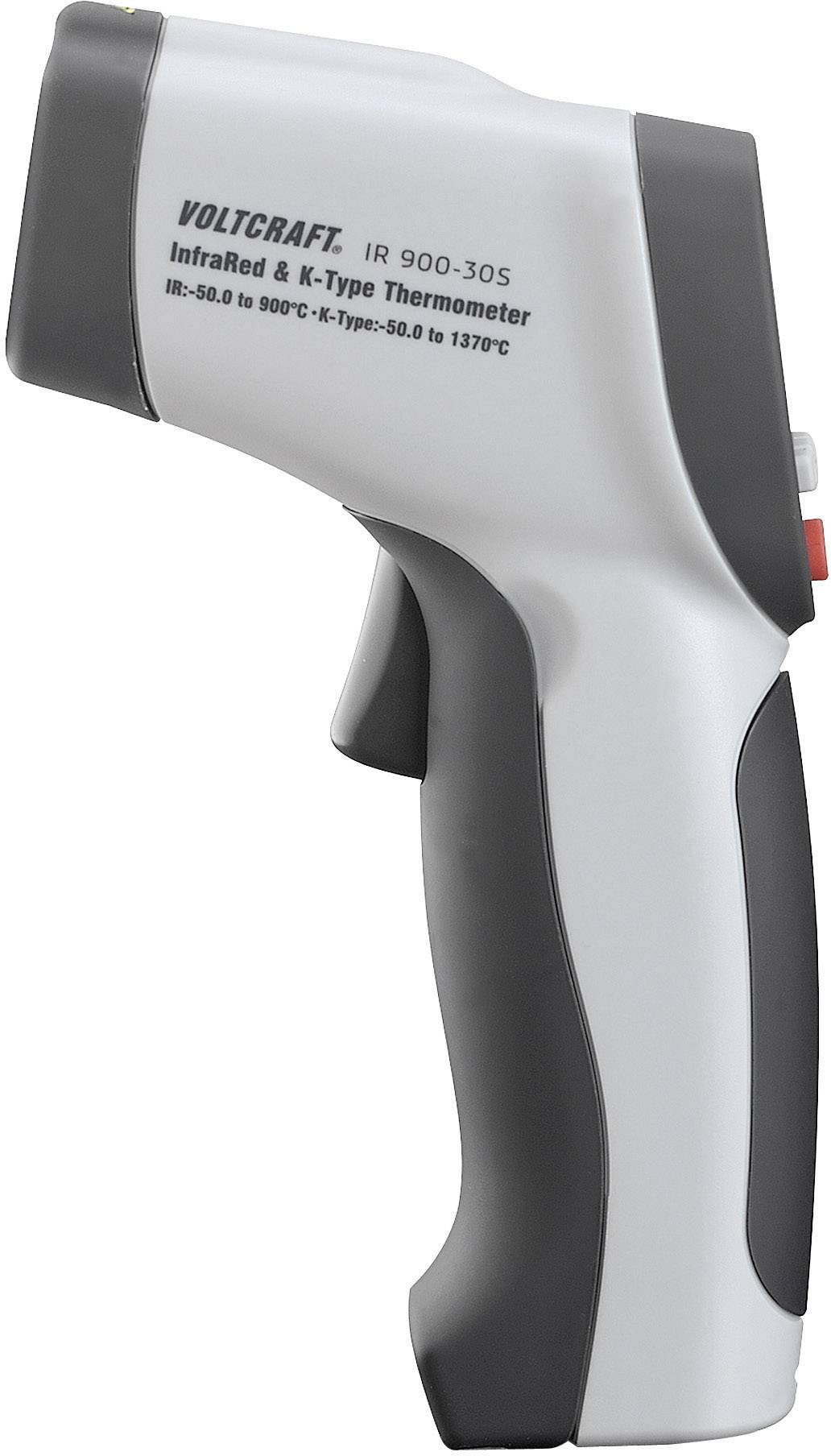VOLTCRAFT IR 900-30S Infrarot-Thermometer Optik 30:1 -50 - +900°C Kontaktmessung, Pyrometer