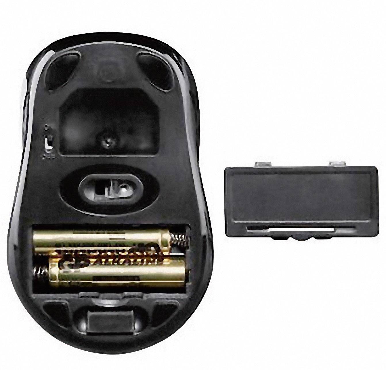 Hama AM-7300 Maus Funk Optisch Schwarz 3 Tasten 1000 dpi