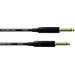 Cordial CCI 9 PP Instrumenten Kabel [1x Klinkenstecker 6.35mm - 1x Klinkenstecker 6.35 mm] 9.00m Schwarz