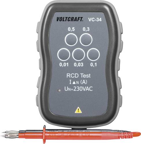 Voltcraft - Testeur rapide fi VC-34 cat iii 250 v