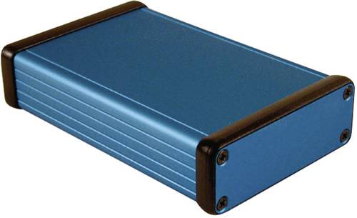 Hammond Electronics 1455J1201BU Universal-Gehäuse 120 x 78 x 27 Aluminium Blau 1 St.