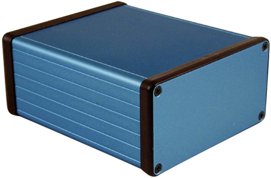 Hammond Electronics 1455N1201BU Universal-Gehäuse 120 x 103 x 53 Aluminium Blau 1St.