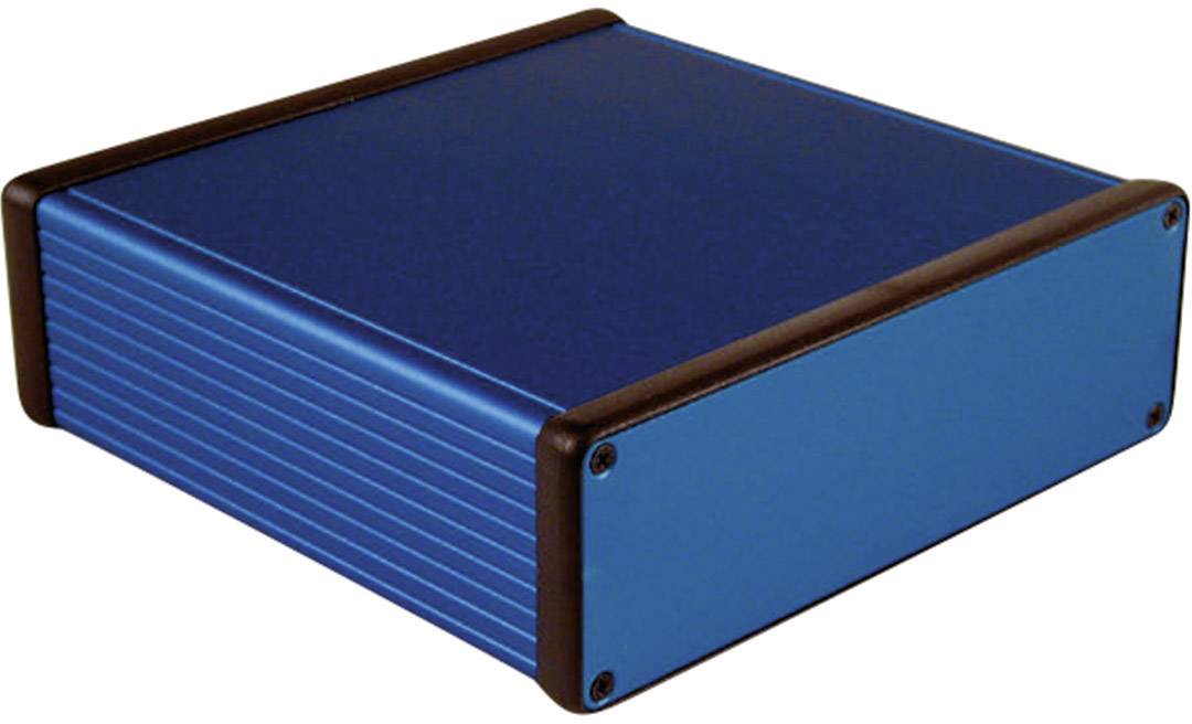 Hammond Electronics 1455T1601BU Universal-Gehäuse 160 x 165 x 51.5 Aluminium Blau 1St.