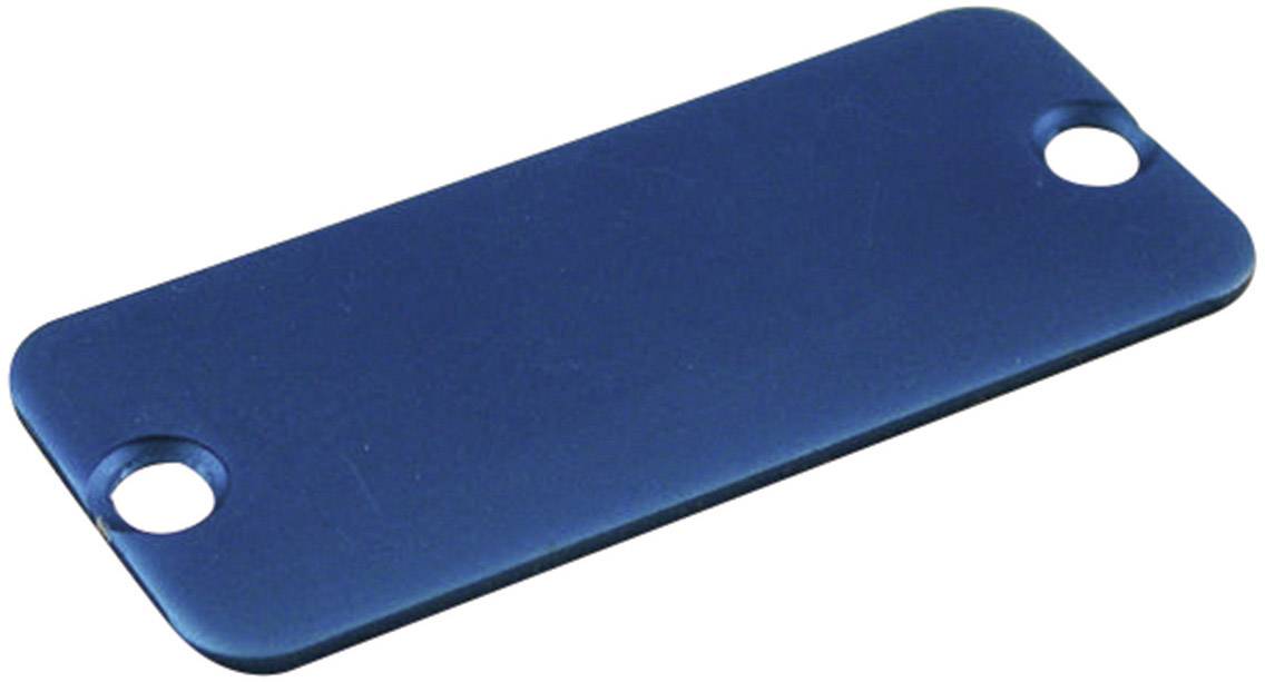 Hammond Electronics 1455CALBU-10 Endplatte Aluminium Blau 10 St.