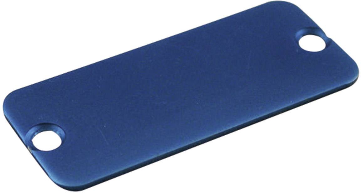 Hammond Electronics 1455PALBU-10 Endplatte Aluminium Blau 1 St.