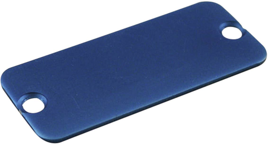 Hammond Electronics 1455TALBU-10 Endplatte Aluminium Blau 1 St.