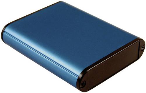 Hammond Electronics 1455B802BU Universal-Gehäuse Aluminium Blau 1St.