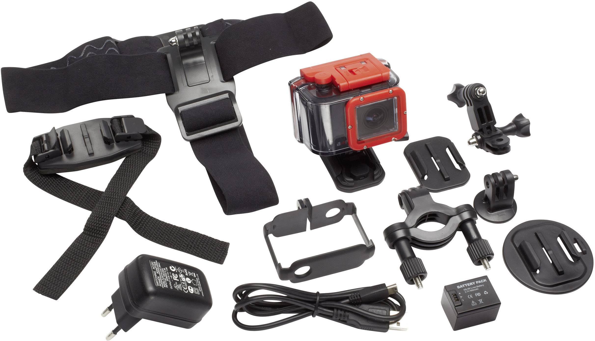 Action Cam A-Rival AQN6 AQN6 Full-HD, Staubgeschützt, Stoßfest, Wasserfest