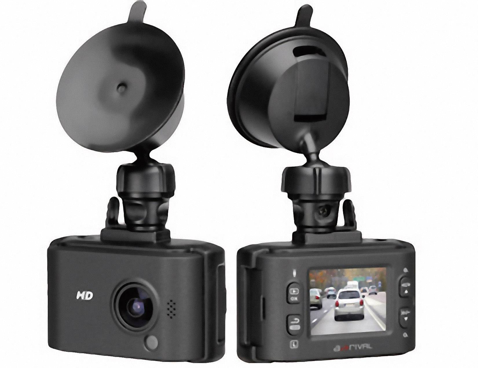 A-Rival Car Cam CQN6 Dashcam mit GPS Blickwinkel horizontal max.=140 ° 12 V  Display, Akku, Mikrofon