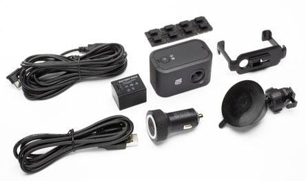 A-Rival Car Cam CQN6 Dashcam mit GPS Blickwinkel horizontal max.=140 ° 12 V  Display, Akku, Mikrofon