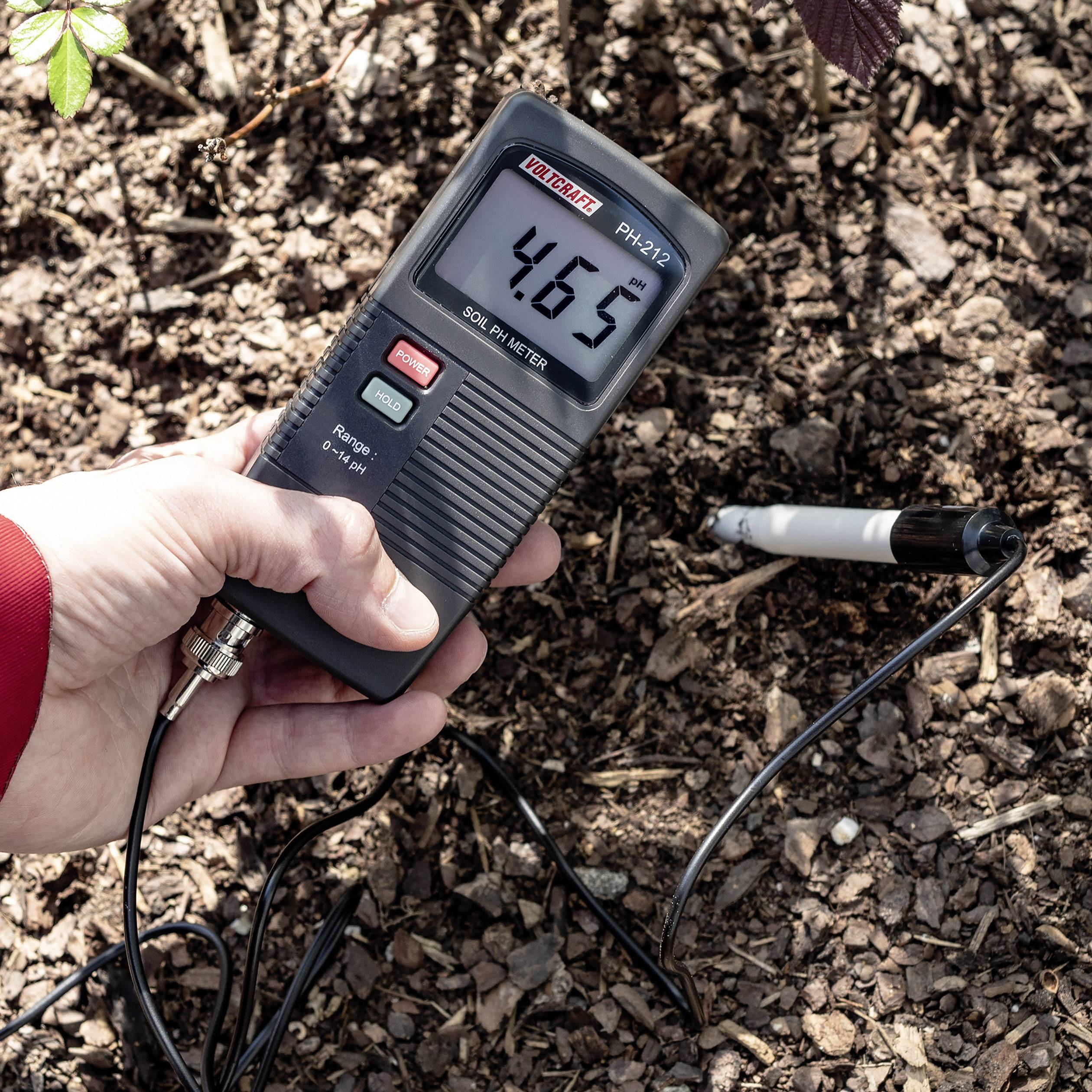 VOLTCRAFT PH-212 Bodenanalyse-Set pH-Wert