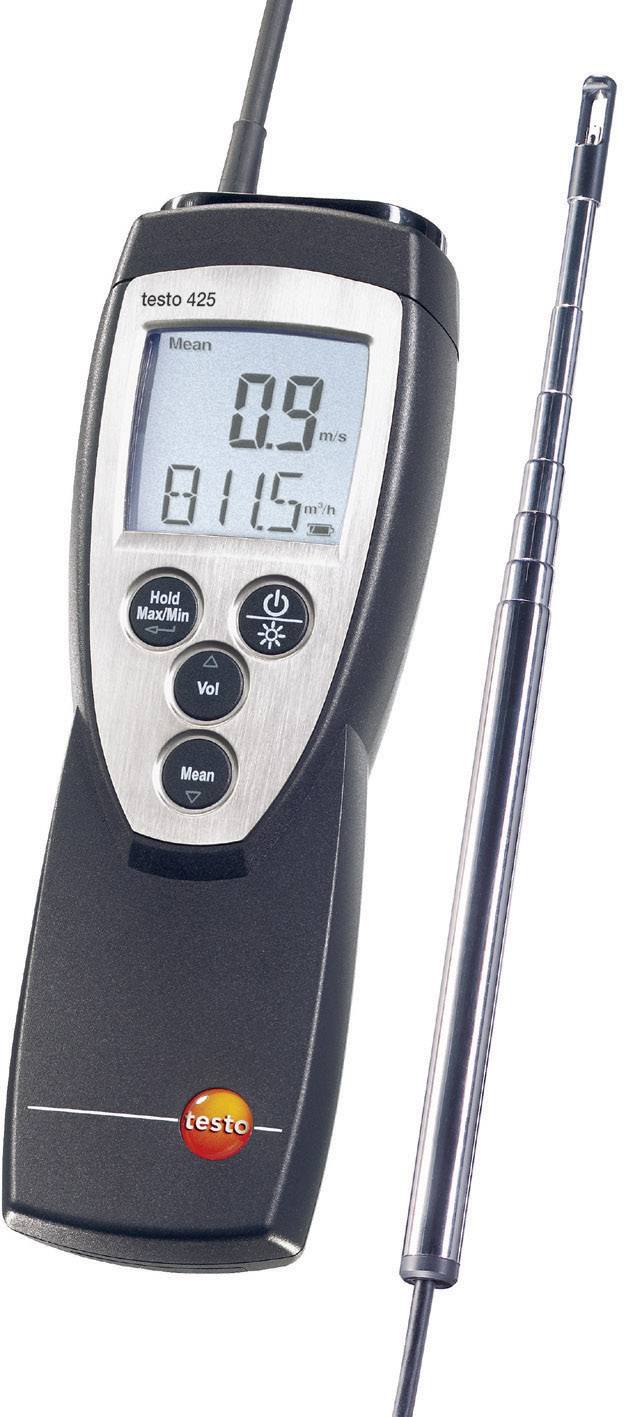 Anemometer testo 425 0 bis 20 m/s Hitzdrahtsensor