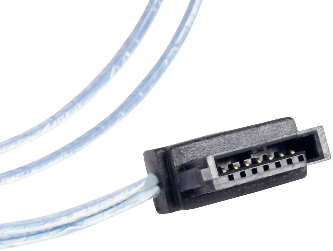 Silverstone Festplatten Anschlusskabel [1x SATA-Buchse 7pol. - 1x SATA-Buchse 7pol.] 30.00 cm Blau