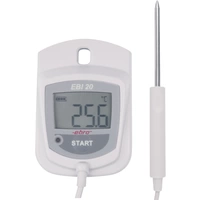 Ebro 1601-0043-Z EBI 20-TE1 Temperatur-Datenlogger Messgröße Temperatur -30 bis 70 °C Ebro 1601-0043-Z EBI 20-TE1 Temperatur-Datenlogger Messgröße Temperatur -30 bis 70 °C