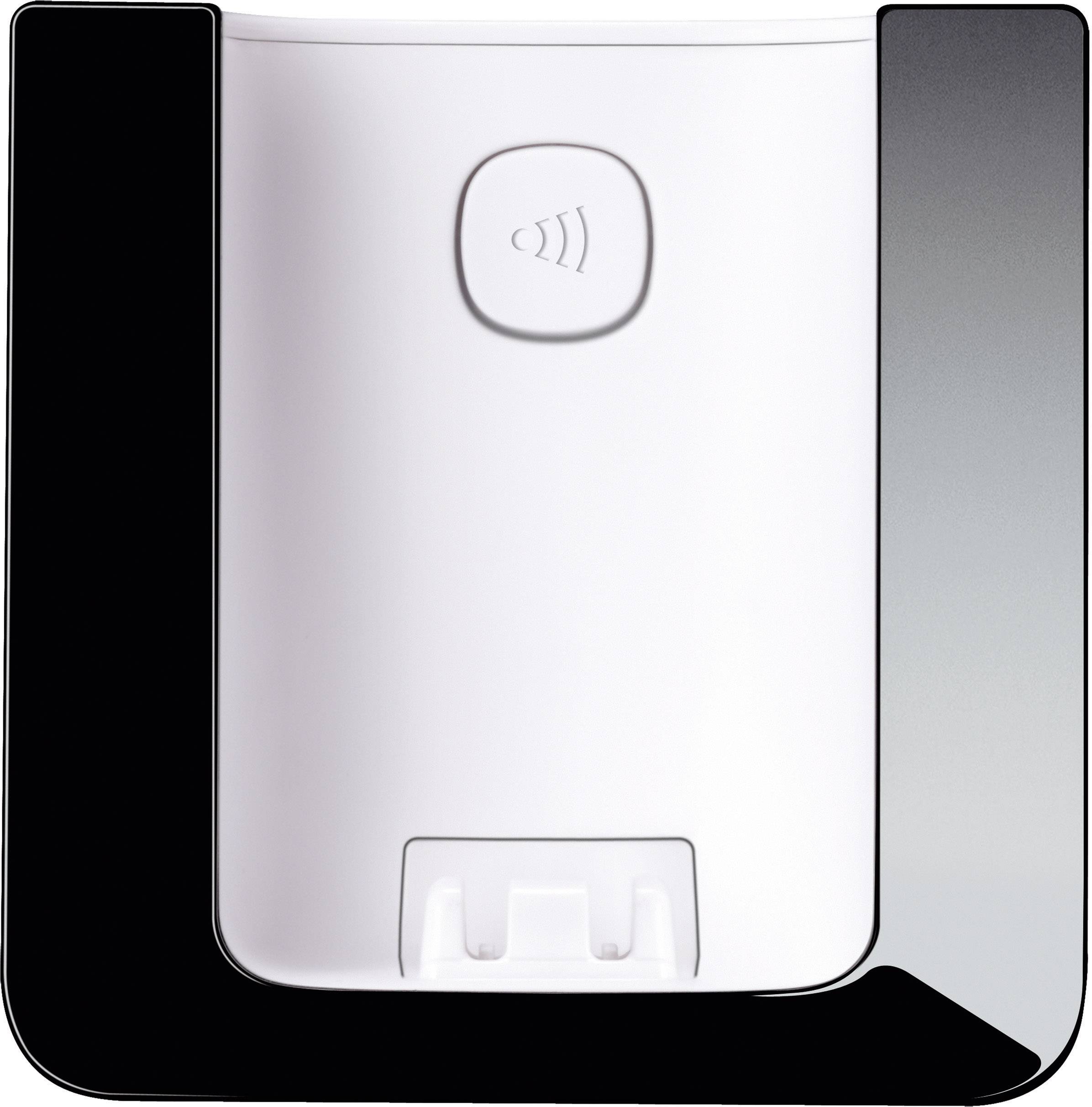 Panasonic KX-PRS120 DECT, GAP Schnurloses Telefon analog Anrufbeantworter, Babyphone Schwarz, Weiß