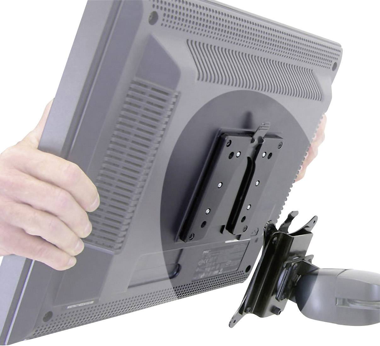 Ergotron LCD Schnellverschluss Passend für Serie (Halter): Universal Schwarz