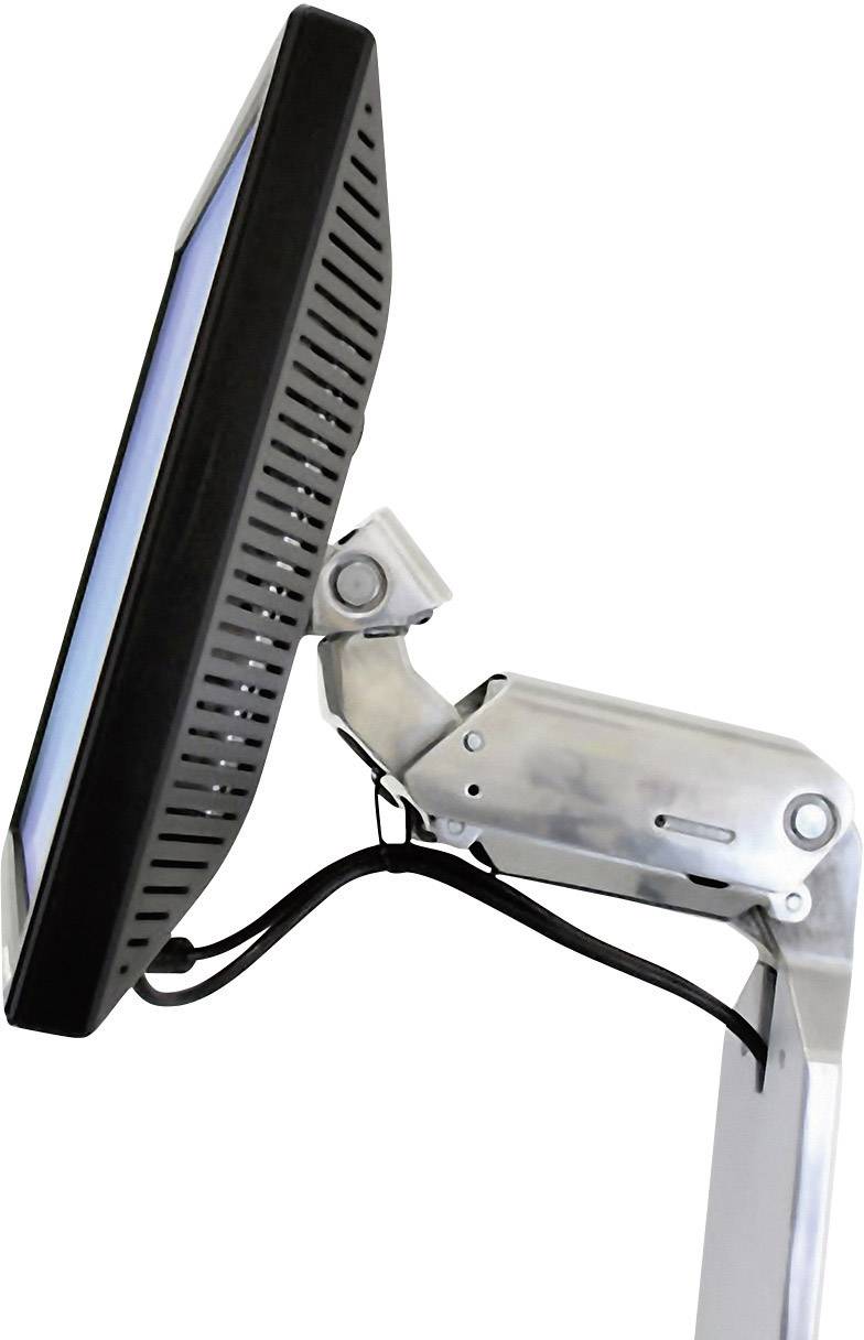 Ergotron Neo-Flex® 1fach TV-Rollwagen 25,4 cm (10") - 55,9 cm (22") Grau Höhenverstellbar, Tastaturablage, Neigbar, Rotierbar