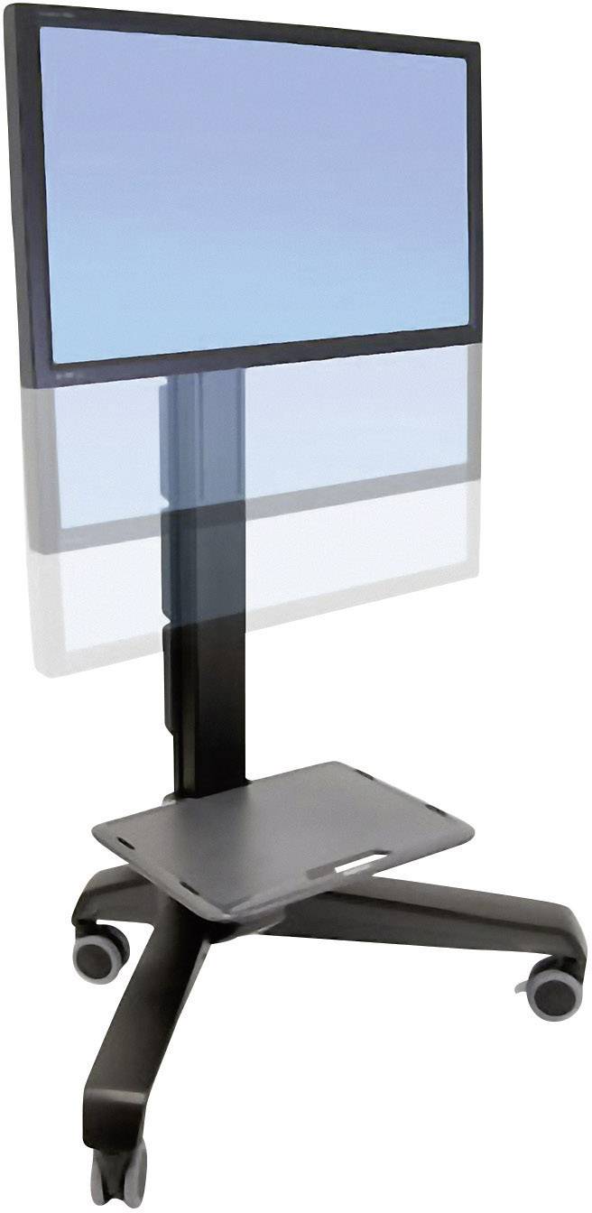 Ergotron 24-190-085 Neo-Flex Mobile MediaCenter LD TV-Rollwagen Constant Force-Technologie, Höhenverstellbar 68,6 cm (27") - 101,6 cm (40") Neigbar