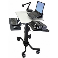 Ergotron TeachWell Mobile Digitale Workspace (MDW) 1fach Mobiler Sitz-/Steh-PC-Arbeitsplatz 17,8cm (7") - 81,3cm (32") Ergotron TeachWell Mobile Digitale Workspace (MDW) 1fach Mobiler Sitz-/Steh-PC-Arbeitsplatz 17,8cm (7") - 81,3cm (32")