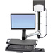 Ergotron StyleView® Sit-Stand Combo 1fach Monitor-Wandhalterung 25,4 cm (10") - 61,0 cm (24") Höhenverstellbar, Tastaturablage, Neigbar, Schwenkbar