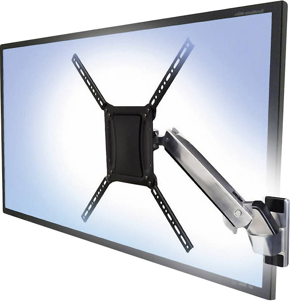 Ergotron 45-296-026 TV-Wandhalterung Constant Force-Technologie, Ausziehbar 76,2 cm (30") - 139,7 cm (55") Neigbar+Schwenkbar, Rotierbar