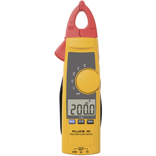 Fluke 365 Stromzange, Hand-Multimeter kalibriert (ISO) digital CAT III 600 V, CAT IV 300V Anzeige (Counts): 2000
