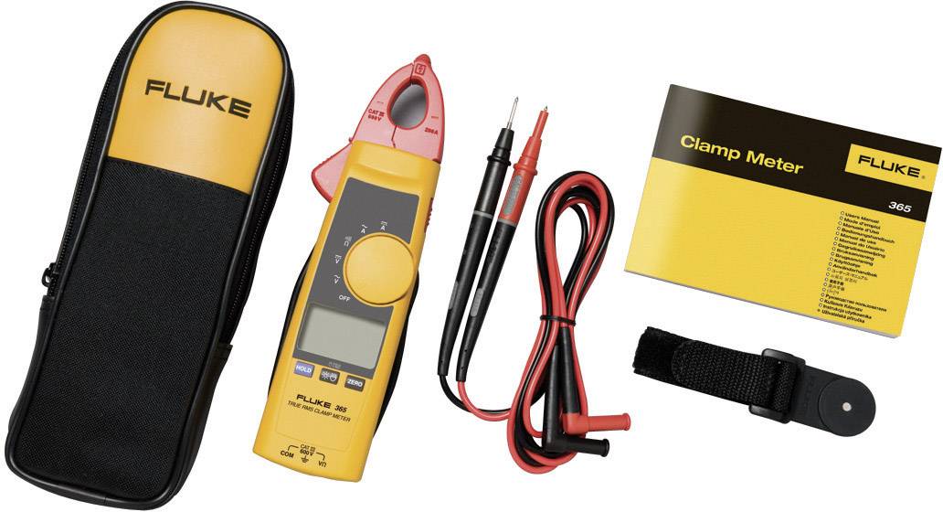 Fluke 365 Stromzange, Hand-Multimeter digital CAT III 600V Anzeige (Counts): 2000
