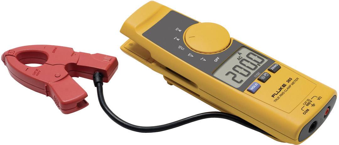 Fluke 365 Stromzange, Hand-Multimeter digital CAT III 600V Anzeige (Counts): 2000