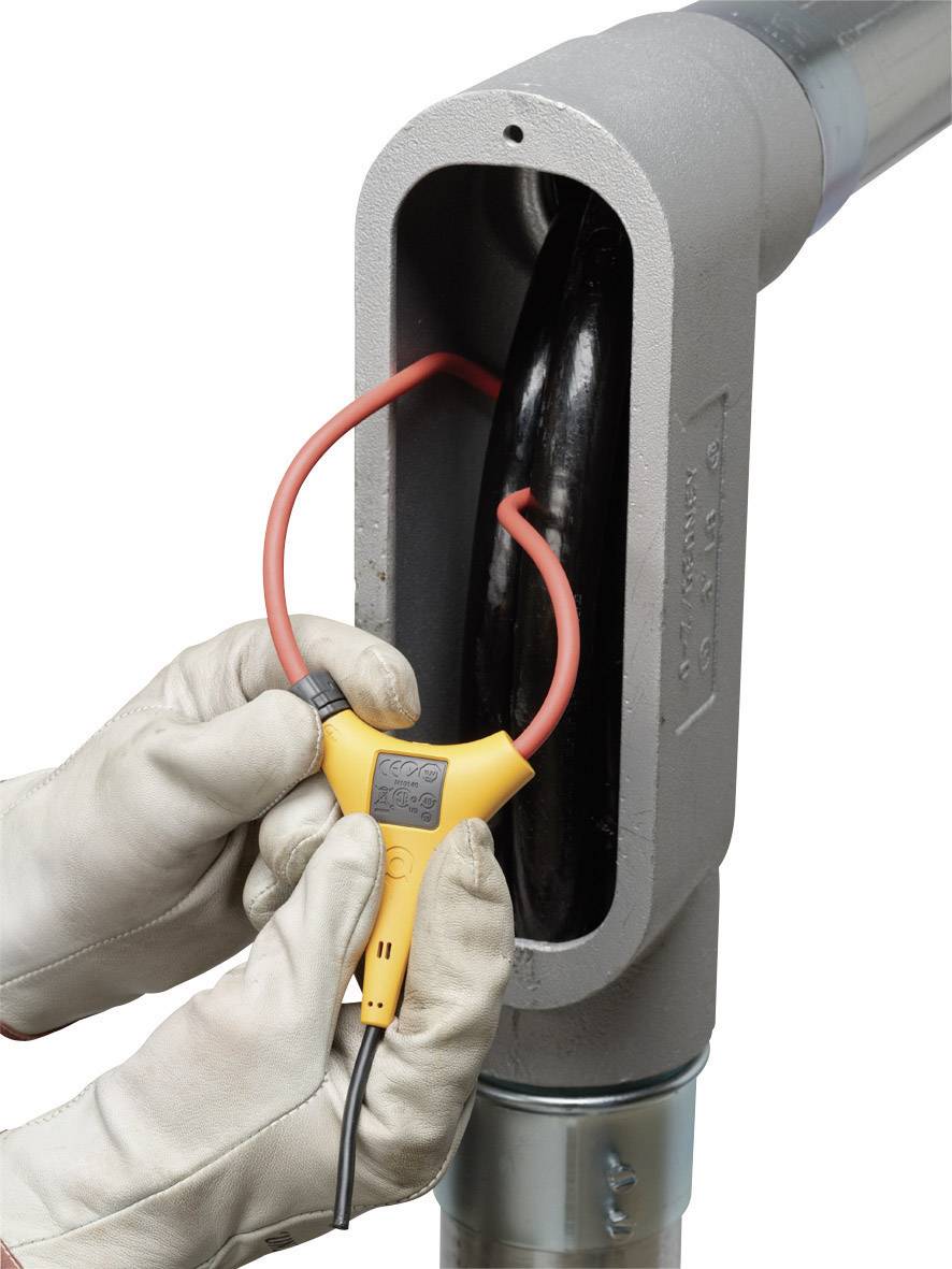 Fluke i2500-18 Stromzangenadapter kalibriert (ISO) Messbereich A/AC (Bereich): 0.1 - 2500 A flexibel