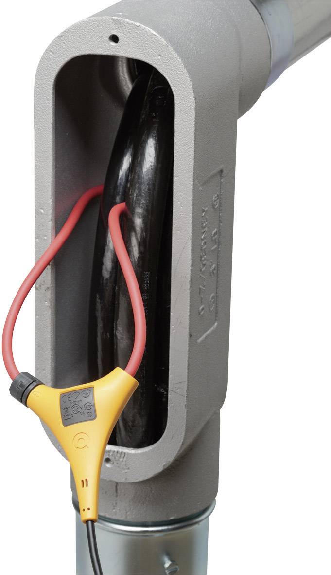 Fluke i2500-18 Stromzangenadapter kalibriert (ISO) Messbereich A/AC (Bereich): 0.1 - 2500 A flexibel