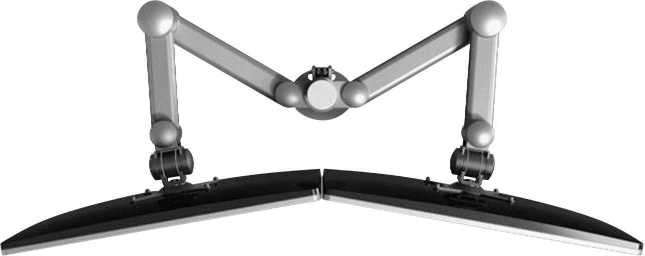 Dataflex Monitor-Tischhalterung ViewMate Style Monitorarm 632 2 Display(s) 25,4 cm (10") - 61 cm (24") Silber Höhenverstellbar, Neigbar, Schwenkbar