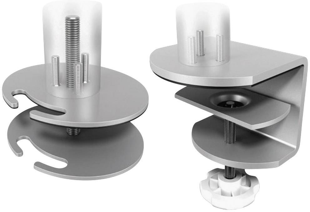 Dataflex Monitor-Tischhalterung ViewMate Style Monitorarm 632 2 Display(s) 25,4 cm (10") - 61 cm (24") Silber Höhenverstellbar, Neigbar, Schwenkbar