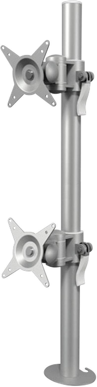 Dataflex ViewMate Style Monitorarm 672 2fach Monitor-Tischhalterung 25,4 cm (10") - 55,9 cm (22") Silber Höhenverstellbar, Neigbar, Schwenkbar