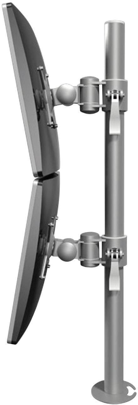 Dataflex ViewMate Style Monitorarm 672 2fach Monitor-Tischhalterung 25,4 cm (10") - 55,9 cm (22") Silber Höhenverstellbar, Neigbar, Schwenkbar
