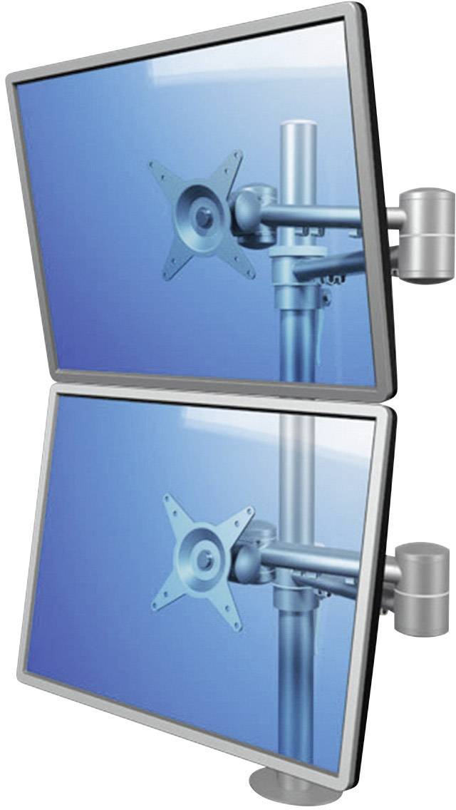 Dataflex Monitor-Tischhalterung ViewMate Style Monitorarm 682 2 Display(s) 25,4 cm (10") - 61 cm (24") Silber Höhenverstellbar, Neigbar, Schwenkbar
