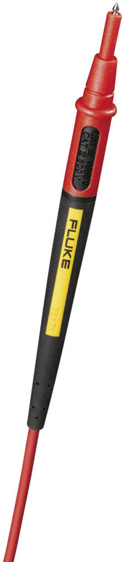 Fluke TL175 Sicherheits-Messleitungs-Set Lamellenstecker 4 mm Prüfspitze 1.50 m Schwarz, Rot 1 St.