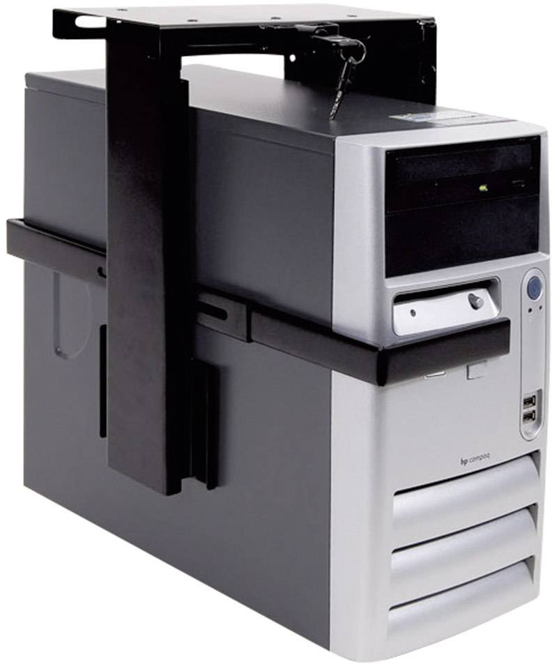 Dataflex PC Halterung Untertisch Top Grip 303 32.303 Schwarz Belastbar bis=20 kg