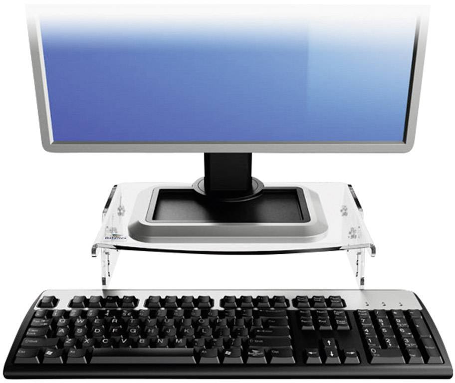 Dataflex LCD Monitorständer HV 550 Monitor-Erhöhung Höhen-Bereich: 7 bis 13 cm Transparent