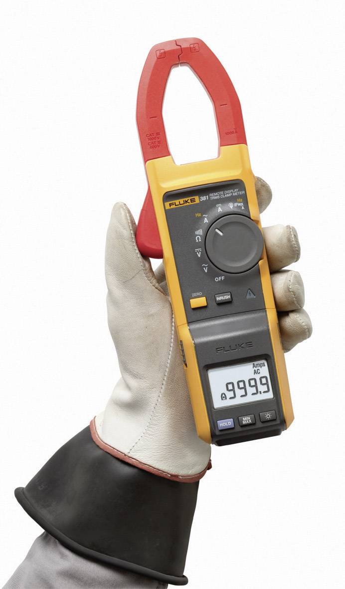 Fluke 381 Stromzange, Hand-Multimeter digital CAT III 1000 V, CAT IV 600V Anzeige (Counts): 6000