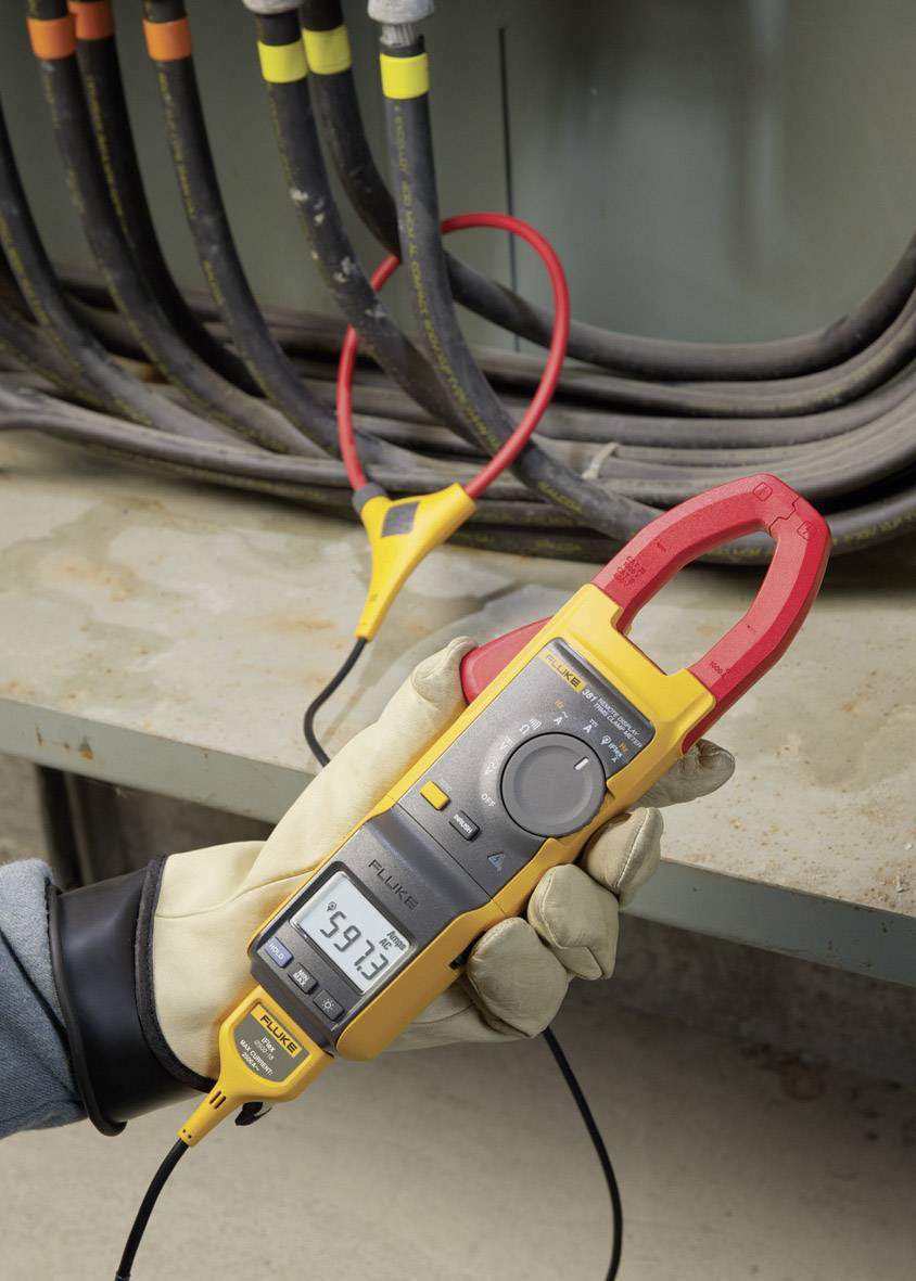Fluke 381 Stromzange, Hand-Multimeter digital CAT III 1000 V, CAT IV 600V Anzeige (Counts): 6000
