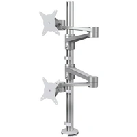 Dataflex ViewLite Monitorarm 142 2fach Monitor-Tischhalterung 25,4cm (10") - 61,0cm (24") Höhenverstellbar, Neigbar, Schwenkbar Dataflex ViewLite Monitorarm 142 2fach Monitor-Tischhalterung 25,4cm (10") - 61,0cm (24") Höhenverstellbar, Neigbar, Schwenkbar