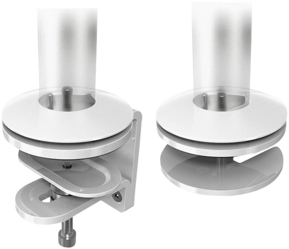 Dataflex Monitor-Tischhalterung ViewLite Monitorarm 142 2 Display(s) 25,4 cm (10") - 61 cm (24") Silber Höhenverstellbar, Neigbar, Schwenkbar