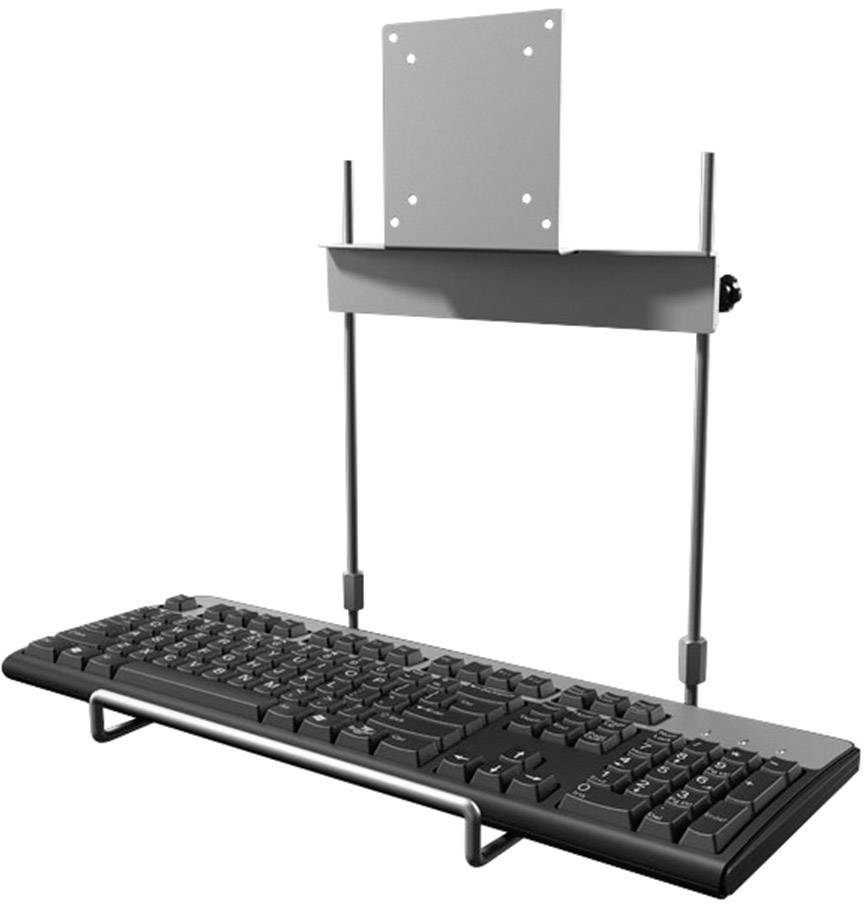 Dataflex Tastatur-VESA-Halterung Passend für Serie (Halter): Universal Silber