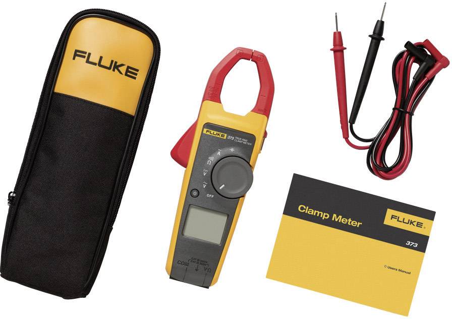 Fluke 373 Stromzange, Hand-Multimeter digital CAT III 600 V, CAT IV 300V Anzeige (Counts): 6000
