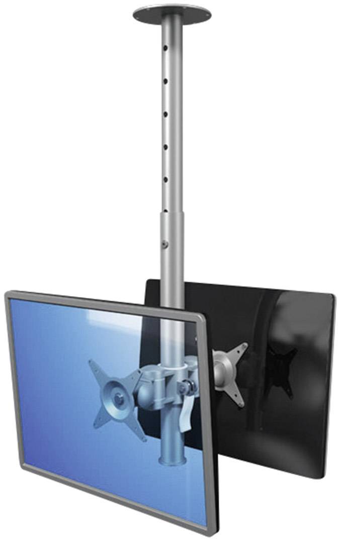 Dataflex ViewMate Style Monitorarm 572 2fach Monitor-Deckenhalterung 25,4 cm (10") - 61 cm (24") Silber Höhenverstellbar, Neigbar, Schwenkbar