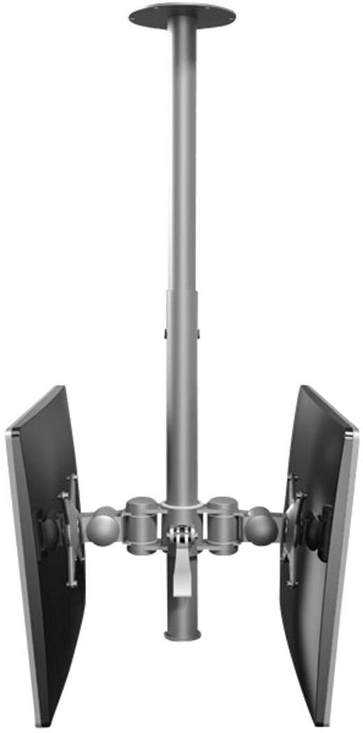 Dataflex ViewMate Style Monitorarm 572 2fach Monitor-Deckenhalterung 25,4 cm (10") - 61,0 cm (24") Silber Höhenverstellbar, Neigbar, Schwenkbar