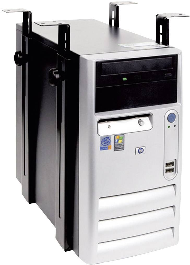 Dataflex PC Halterung Vertikal, Horizontal Basic 182 32.182 Silber Belastbar bis=35 kg